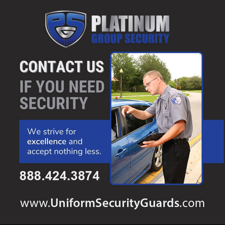 manned security guards